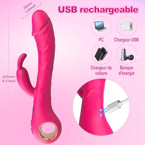 Vue 6 de Vibromasseurs Feminin Gode Femme