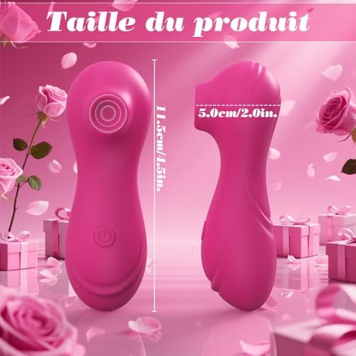 Vue 5 de Vibromasseur Femme Clitoridien Puissant