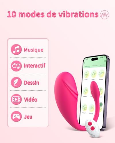 Vue 4 de Sex Toys Vibromasseur Oeuf