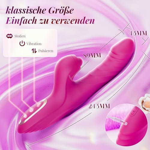 Vue 6 de Unikrealer Rabbit Vibromasseurs Feminin