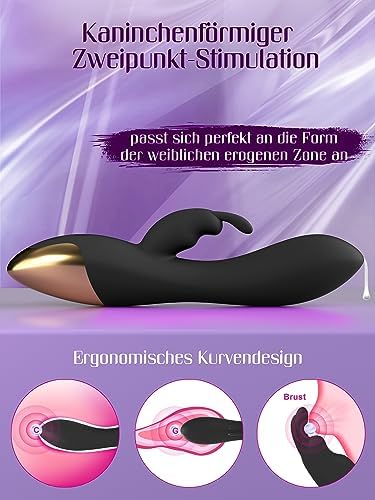 Vue 3 de Hivefun Rabbit Vibromasseurs Feminin