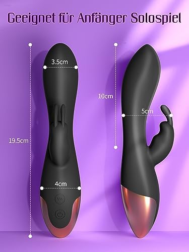 Vue 5 de Hivefun Rabbit Vibromasseurs Feminin