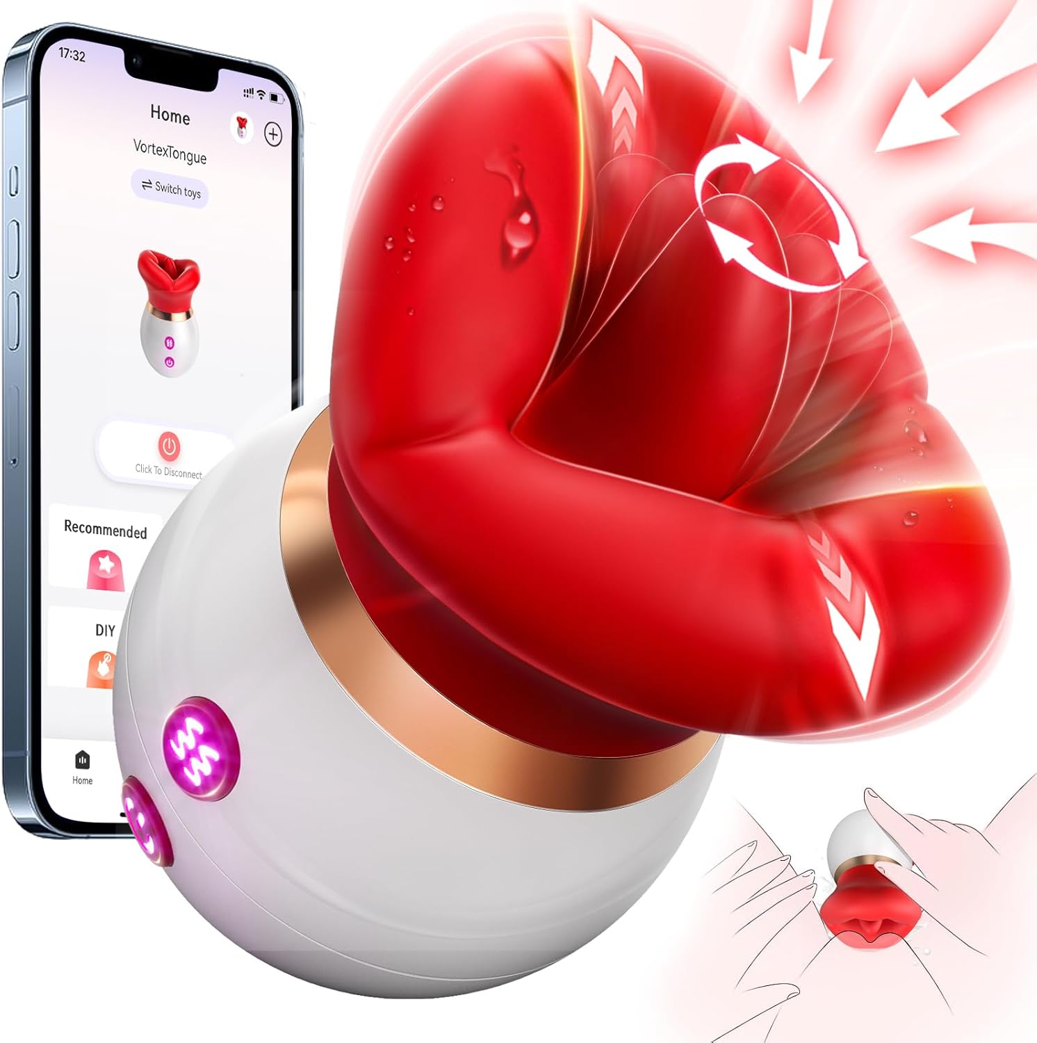 Suceurs De Clitoris Vibromasseurs