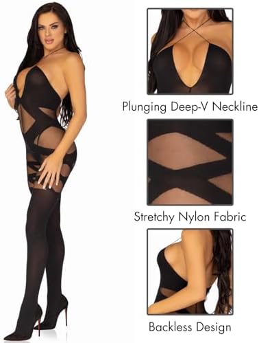 Vue 2 de Leg Avenue Illusion Halter