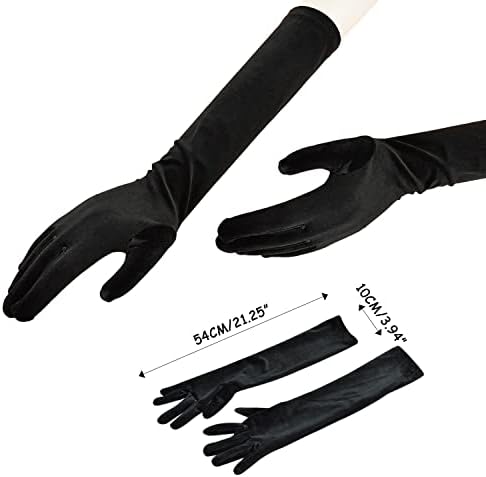 Vue 3 de Annees Style Longs Gants