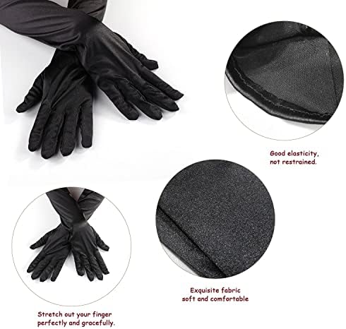 Vue 4 de Annees Style Longs Gants