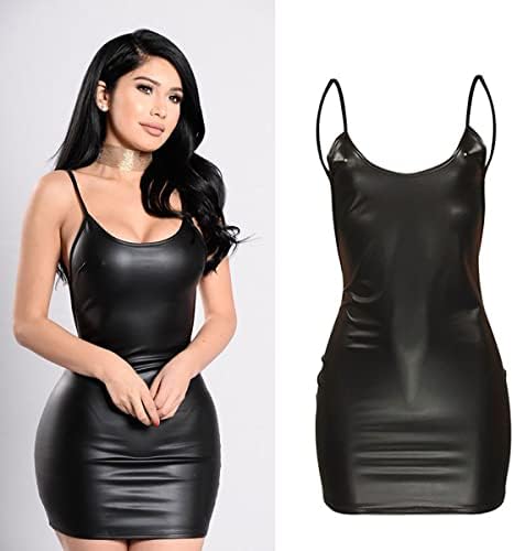 Vue 7 de Femme Mini Robe Simili