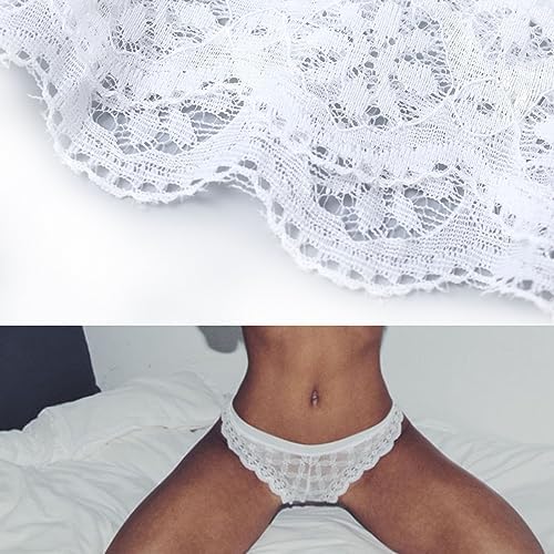 Vue 2 de String Sexy Dentelle Femmes