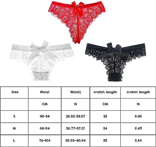 Vue 6 de String Sexy Dentelle Femmes