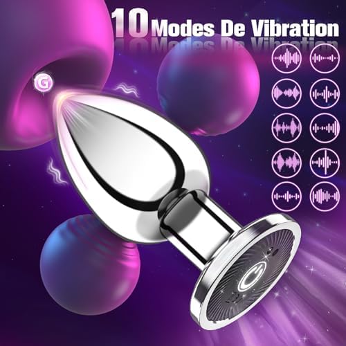 Vue 2 de Plug Anal Vibromasseurs Feminin