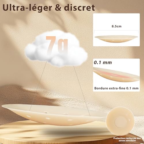 Vue 2 de Cachetetons Pieces Reutilisable Autoadhesif