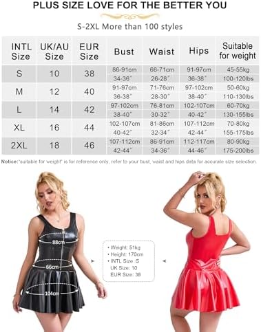 Vue 6 de Ohyeahlady Robe Sexy Cuir