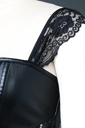 Vue 6 de Femme Corset En Cuir