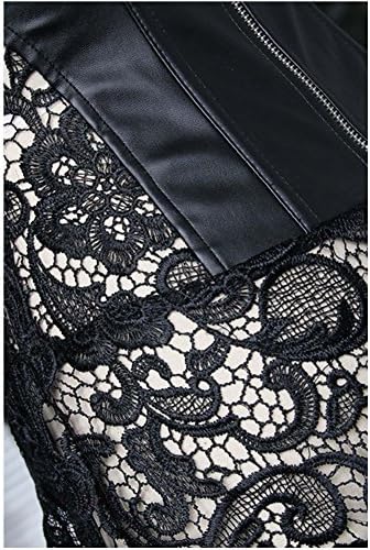 Vue 7 de Femme Corset En Cuir