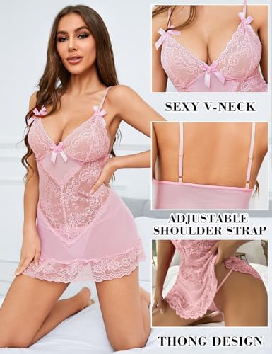 Vue 5 de Lingerie Sexy Femme Coquine