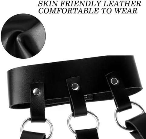 Vue 6 de Bdsmlove Harnais Homme En