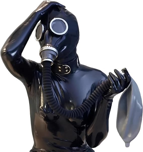 Vue 3 de Masque Gaz Cagoule