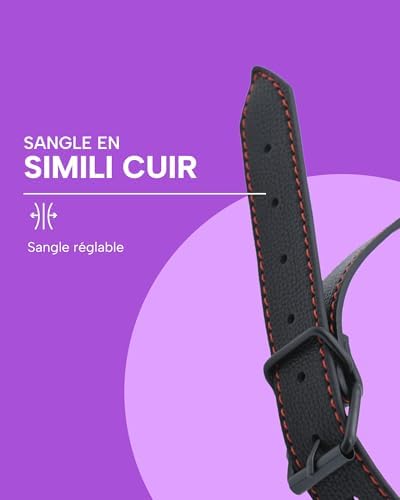 Vue 3 de Mysecretcase Baillon Boule Bdsm