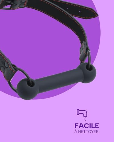 Vue 4 de Mysecretcase Baillon Boule Bdsm