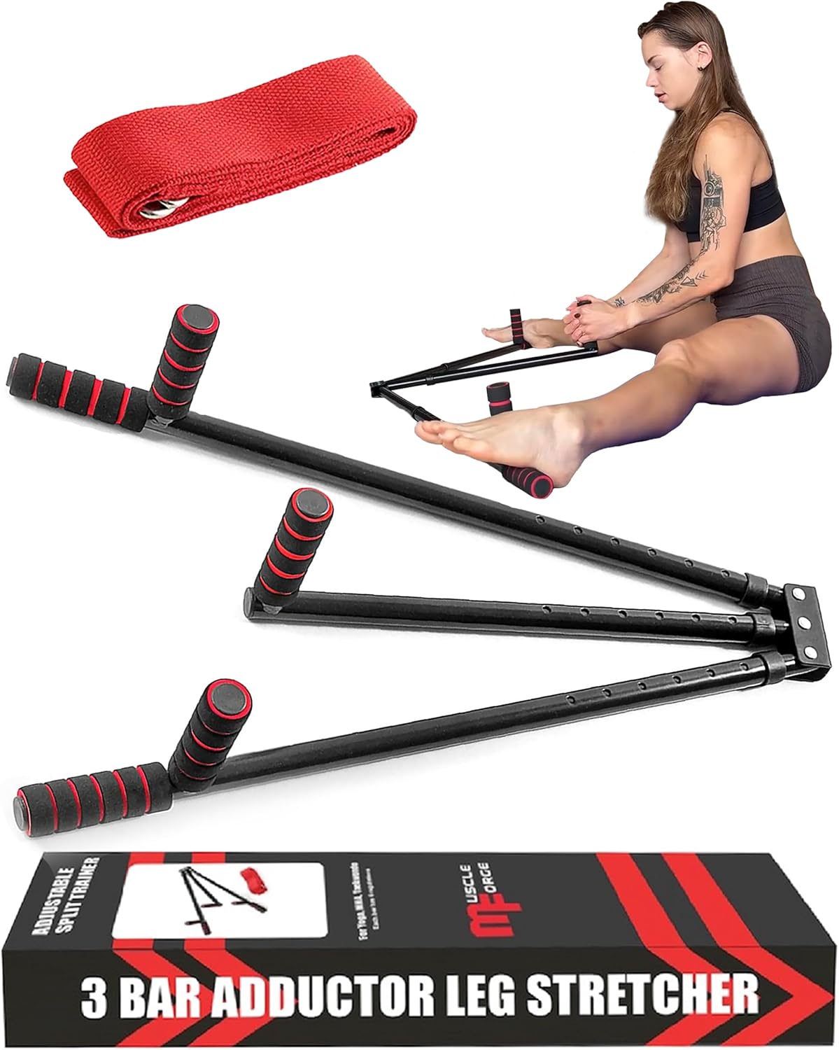 Muscleforge Barre Decartement Reglage