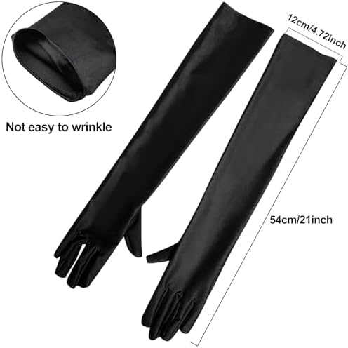 Vue 2 de Gants Longs Femme Gant