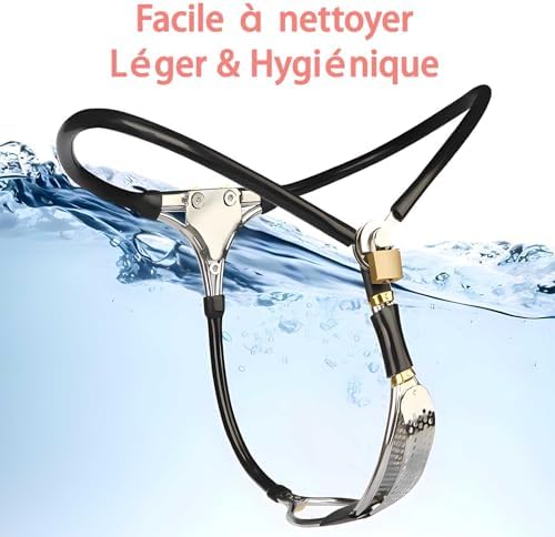 Vue 4 de Female Chastity Belt Invisible