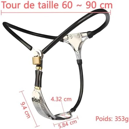 Vue 6 de Female Chastity Belt Invisible
