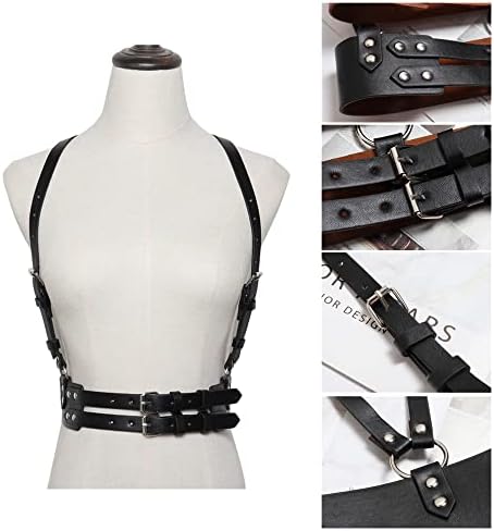 Vue 3 de Punk Taille Harnais Ceinture