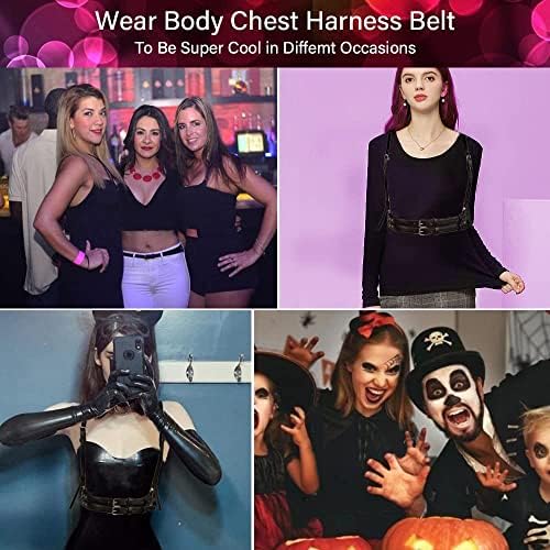 Vue 4 de Punk Taille Harnais Ceinture