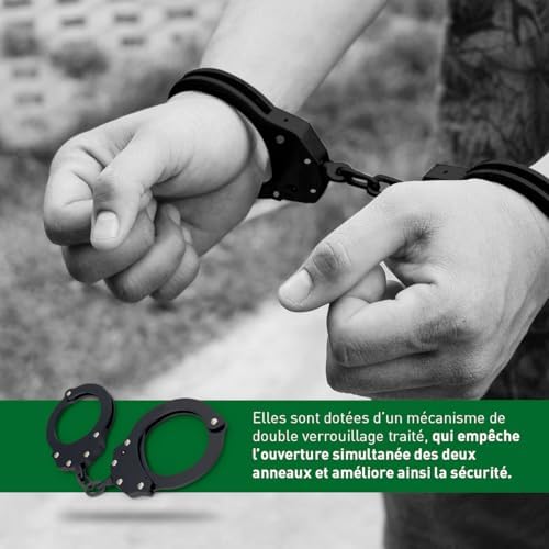 Vue 5 de Shoke Veritables Menottes De