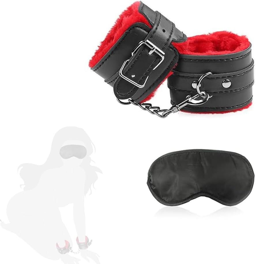 Cuir Noir Ajustable En