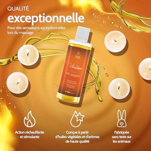 Vue 4 de Vibratissimo Hot Moments Huile