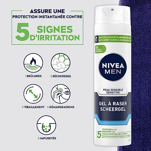 Vue 2 de Nivea Men Peau Sensible