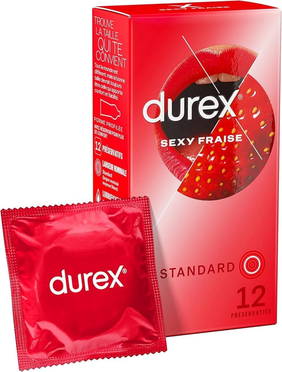 Durex Preservatifs Sexy Fraise