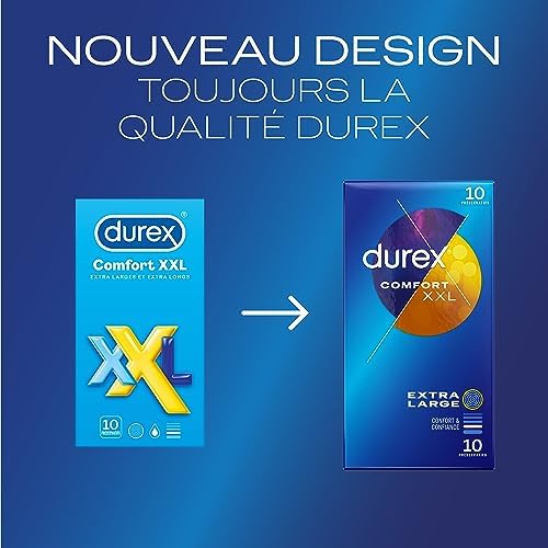 Vue 4 de Durex Comfort Xxl Preservatifs