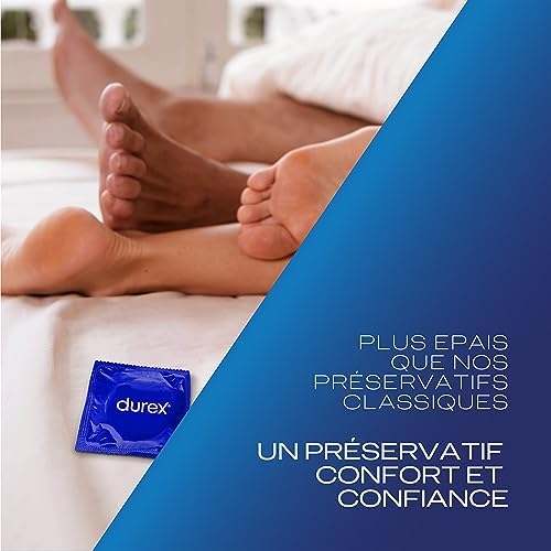 Vue 3 de Durex Essential Preservatifs Extra