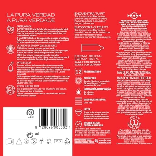 Vue 4 de Durex Preservatifs Mixtes Fun