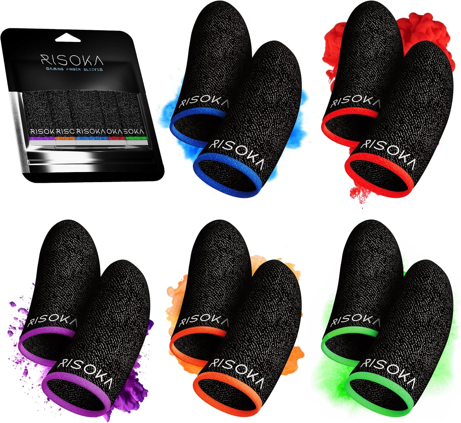 Risoka Gaming Finger Sleeve