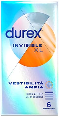 Vue 2 de Durex Invisible Preservativi Ultrasottili