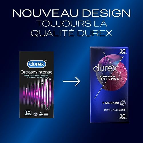 Vue 4 de Durex Preservatifs Orgasmintense Extra