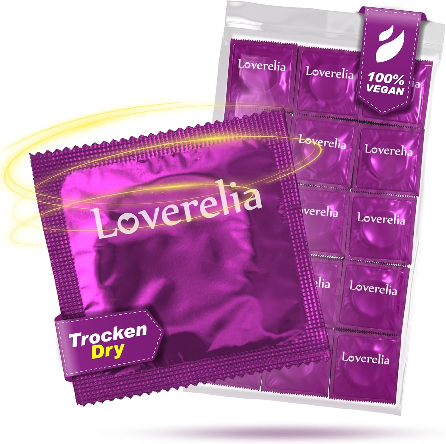 Preservatifs Loverelia Dry Pieces