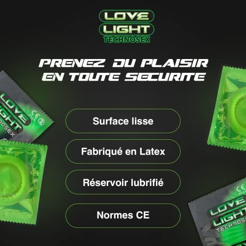 Vue 2 de Love Light Preservatifs Lubrifies