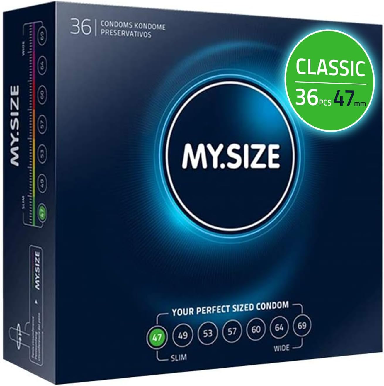 Mysize Lot De Preservatifs