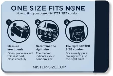 Vue 3 de Mister Size Condom Sizer