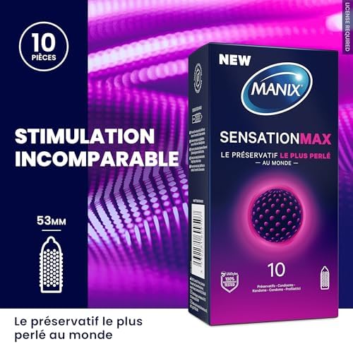 Vue 3 de Manix Sensation Max Boite
