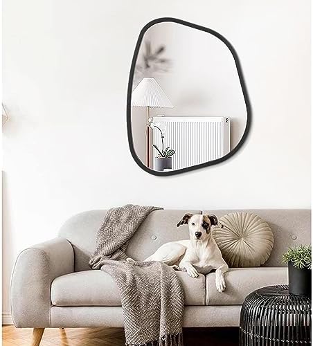 Vue 3 de Hlfmvwe Grand Miroir Asymetrique