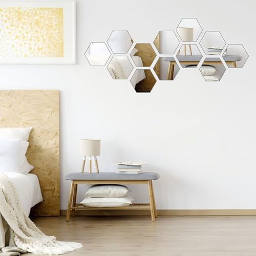 Vue 4 de Pangutheos Pieces Hexagonal Miroir