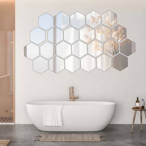 Vue 5 de Pangutheos Pieces Hexagonal Miroir