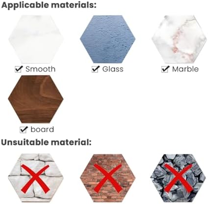 Vue 7 de Pangutheos Pieces Hexagonal Miroir