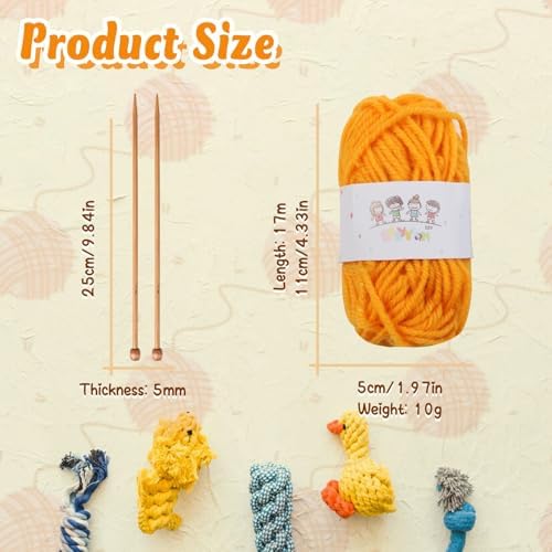Vue 2 de Lekeeu Kit Tricot Pour